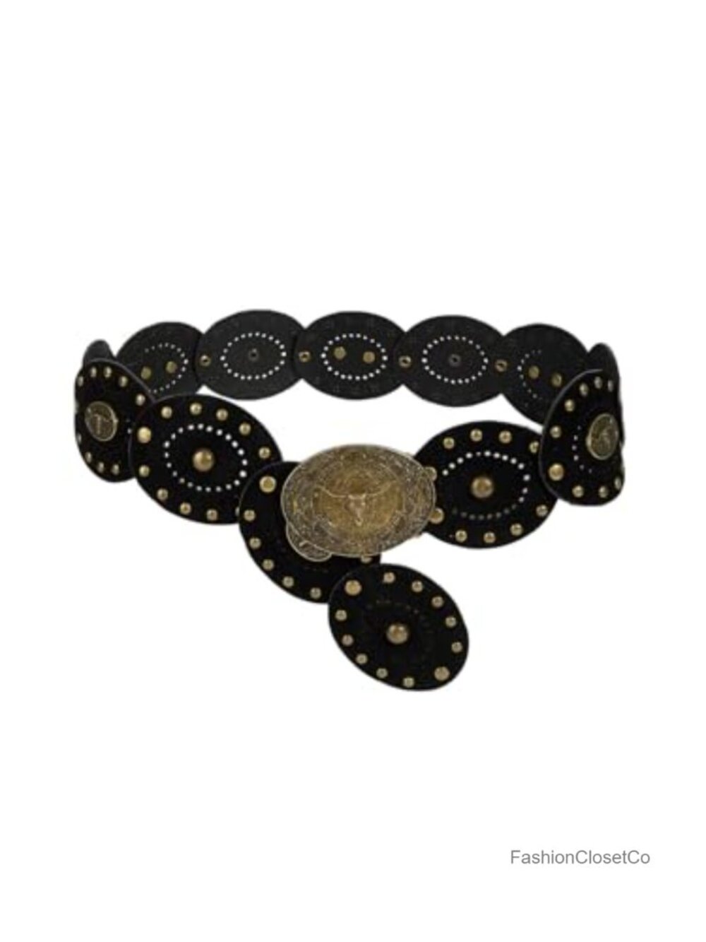 Women's Western Boho Waist Belt Hollow Out Vintage Cowgirl
